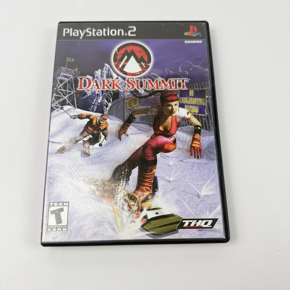 Dark Summit (Sony PlayStation 2 PS2) Complete w/ Manual CIB Tested Working